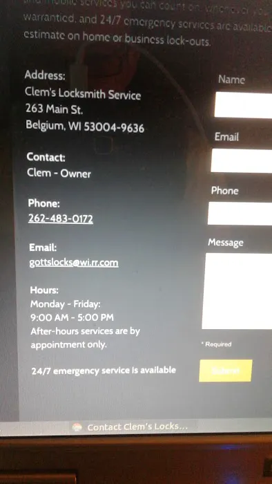 Clem's Locksmith Service Picture 4