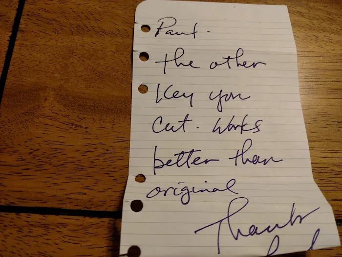 Jimmy Lock & Key Picture 1