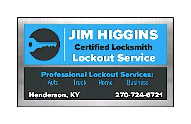 Jim Higgins Certified Locksmith Lockout Services, Henderson KY Picture 3