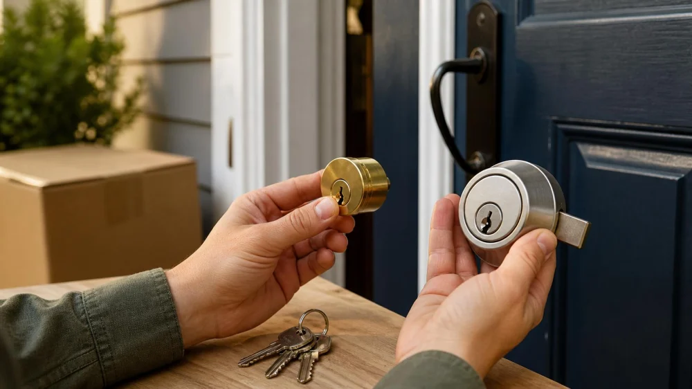 Rekey or Replace Locks After Moving? A Practical Guide