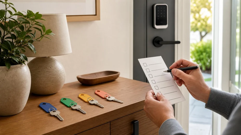 How to Build a Household Key and Access Code Plan