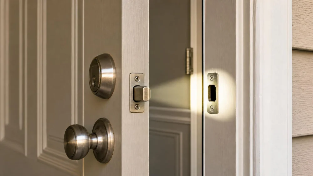 How to Check Door Alignment Before Replacing a Lock