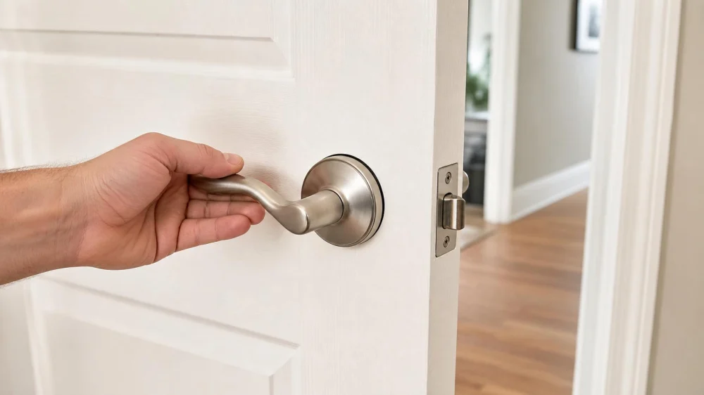 Loose Door Knob or Lever? Safe Checks Before Repair