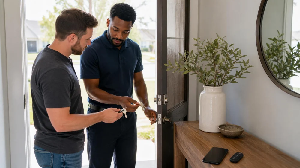New Home Lock Handoff: Rekey, Inventory, and Test Access