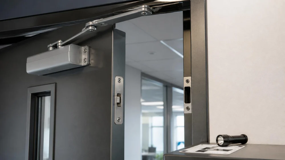 Door Closer and Lock Alignment: Test the Full Closing Cycle