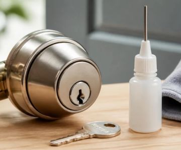 Sticky Lock Cylinder: Clean the Key and Choose the Right Lubricant