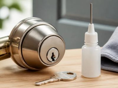 Sticky Lock Cylinder: Clean the Key and Choose the Right Lubricant