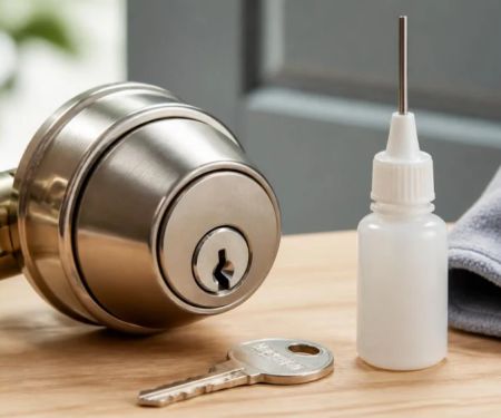 Sticky Lock Cylinder: Clean the Key and Choose the Right Lubricant