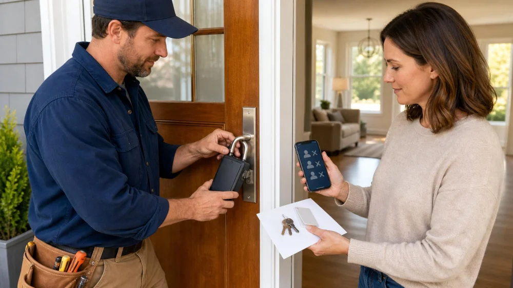 Contractor Lockbox Closeout: Remove Codes and Confirm Access