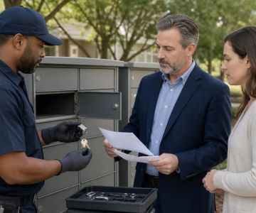Mailbox Lock Replacement: Verify Authority and Key Handoff