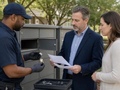 Mailbox Lock Replacement: Verify Authority and Key Handoff