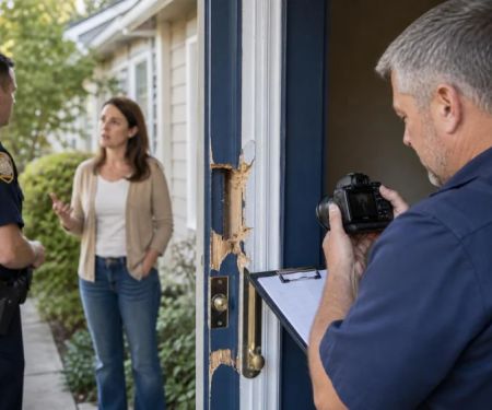 Door Lock Damaged After Forced Entry? Preserve Evidence and Restore Security