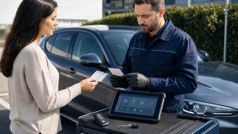 Car Key Replacement: Verify Ownership and Programming