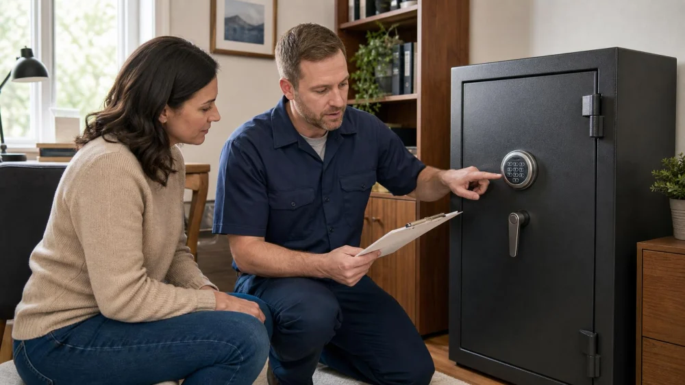 Home Safe Lockout: What to Gather Before Calling a Pro