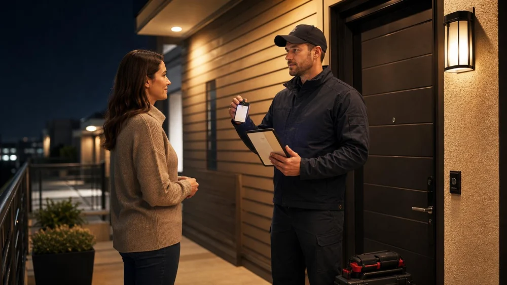 Emergency Locksmith Call: Verify Identity and Control Cost