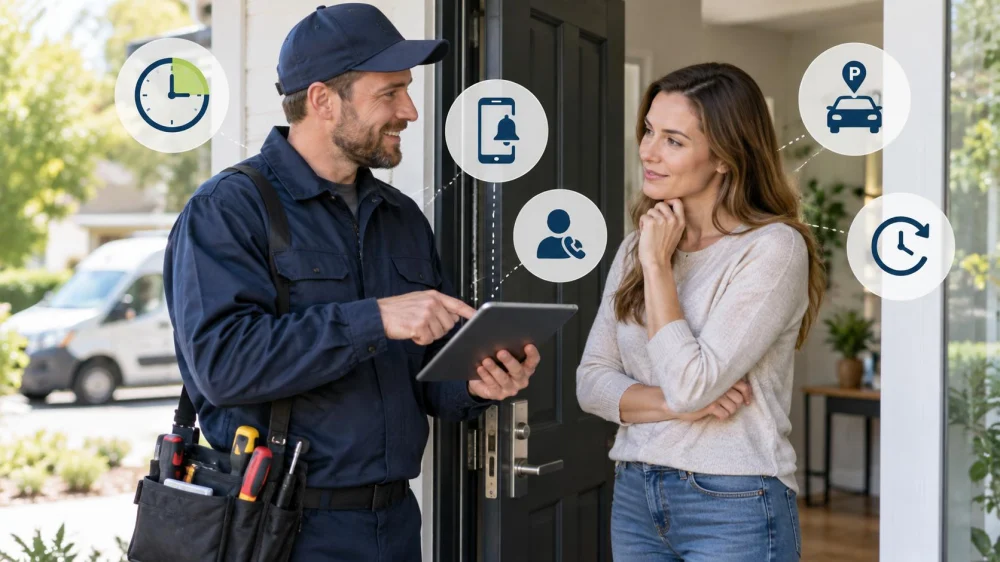 Locksmith Arrival Window Plan: Access, Updates, and Delay