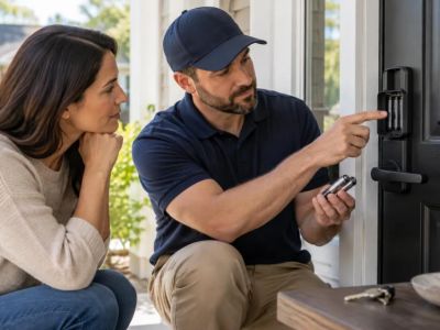 Smart Lock Battery Plan: Warning, Access, and Backup Key