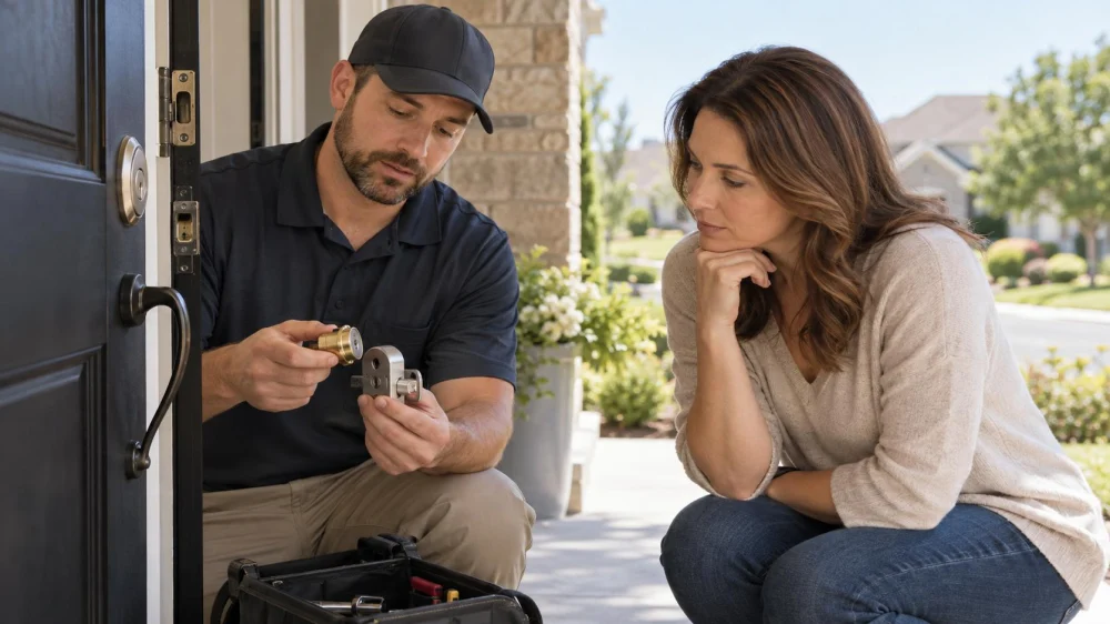 Rekey or Replace a Lock: Risk, Condition, and Cost