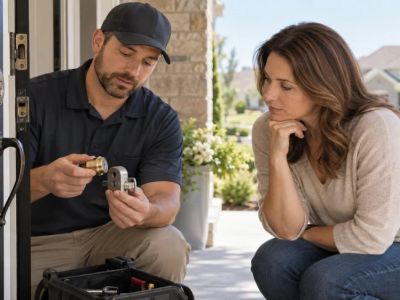 Rekey or Replace a Lock: Risk, Condition, and Cost
