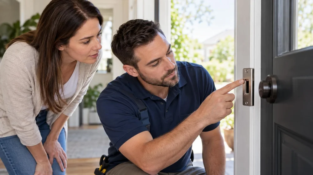Door Strike Plate Check: Alignment, Screws, and Closing