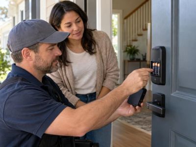 Smart Lock Battery Change: Access, Polarity, and Testing
