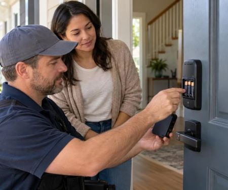 Smart Lock Battery Change: Access, Polarity, and Testing
