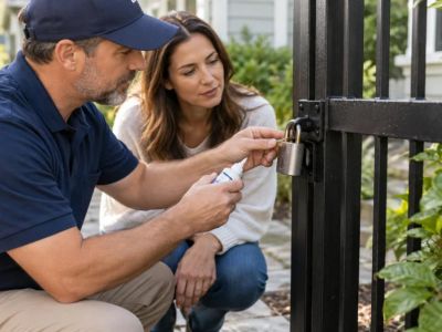 Padlock Outdoor Check: Shackle, Drainage, and Lubrication