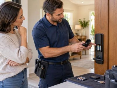 Smart Lock Battery Handoff: Type, Access, and Backup Key