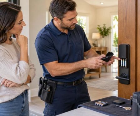 Smart Lock Battery Handoff: Type, Access, and Backup Key