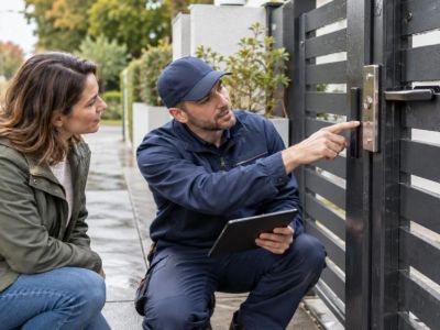 Outdoor Gate Lock Check: Weather, Alignment, and Drainage