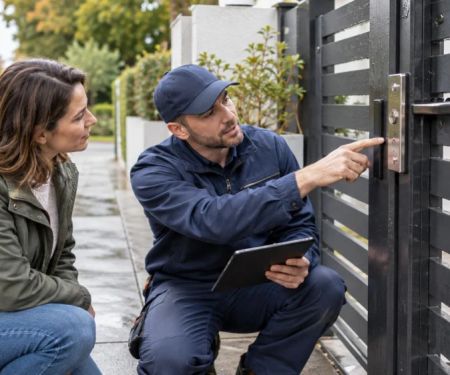 Outdoor Gate Lock Check: Weather, Alignment, and Drainage