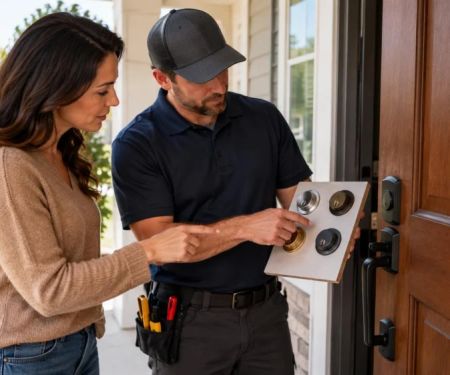 Locksmith Material Sample Approval: Colour, Model, and Record